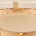 Hermès Collier de Chien 18k rose gold bracelet, small - Image 7