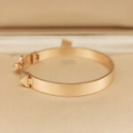 Hermès Collier de Chien 18k rose gold bracelet, small - Image 8