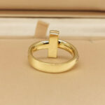 Tiffany & Co. T 18k yellow gold diamond full ring - Image 5
