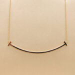 Tiffany & Co. Tiffany T Smile pendant 18k rose gold, Large
