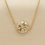 Dior Rose des Vents bracelet 18k yellow gold, diamond, mother-of-pearl - Image 2