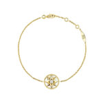 Dior Rose des Vents bracelet 18k yellow gold, diamond, mother-of-pearl