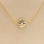 Dior Rose des Vents bracelet 18k yellow gold, diamond, mother-of-pearl - Image 3