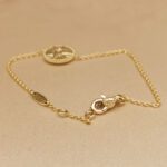 Dior Rose des Vents bracelet 18k yellow gold, diamond, mother-of-pearl - Image 5