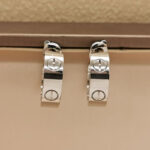 Cartier Love earrings 18k white gold - Image 3