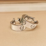 Cartier Love earrings 18k white gold - Image 2