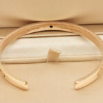 Cartier Love open bracelet 18k rose gold pink gem, 17 - Image 3