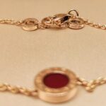 Bvlgari Bvlgari bracelet 18k rose gold, carnelian and mother-of-pearl - Image 8
