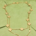 Van Cleef & Arpels Alhambra Sweet Alhambra long necklace, 16 motifs, 18k rose gold - Image 2