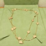 Van Cleef & Arpels Alhambra Sweet Alhambra long necklace, 16 motifs, 18k rose gold