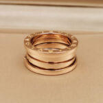 Bvlgari B.zero1 ring three-band 18k rose gold, 49 - Image 2