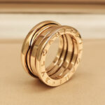 Bvlgari B.zero1 ring three-band 18k rose gold, 49 - Image 5