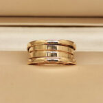 Bvlgari B.zero1 ring three-band 18k rose gold, 49 - Image 4