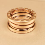 Bvlgari B.zero1 ring three-band 18k rose gold, 49 - Image 3