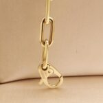Cartier Santos de Cartier Santos-Dumont chain bracelet 18k yellow gold, 20 - Image 6