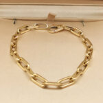Cartier Santos de Cartier Santos-Dumont chain bracelet 18k yellow gold, 20 - Image 2