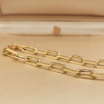 Cartier Santos de Cartier Santos-Dumont chain bracelet 18k yellow gold, 20 - Image 3