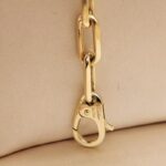 Cartier Santos de Cartier Santos-Dumont chain bracelet 18k yellow gold, 20 - Image 5