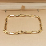 Cartier vintage chain bracelet in 18k yellow gold,18