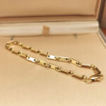 Cartier vintage chain bracelet in 18k yellow gold,18 - Image 2