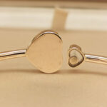 Chopard Happy Hearts bangle, 18k rose gold, diamonds, 17 - Image 4