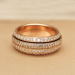 Piaget Possession ring 18k rose gold diamond, 56 - Image 5