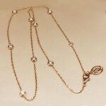 Cartier Diamants Legers de Cartier necklace 18k rose gold, eight diamond - Image 4