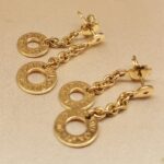 Bvlgari 18k yellow gold earrings - Image 3