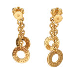 Bvlgari 18k yellow gold earrings