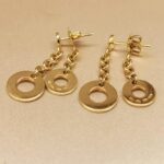 Bvlgari 18k yellow gold earrings - Image 5