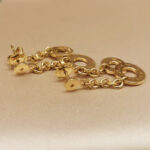 Bvlgari 18k yellow gold earrings - Image 7