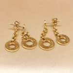 Bvlgari 18k yellow gold earrings - Image 2