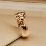 Cartier Panthère de Cartier ring 18k rose gold, onyx, black lacquer, tsavorite, wide model, 54 - Image 4