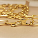 Cartier Santos de Cartier Santos-Dumont chain necklace 18k yellow gold - Image 4