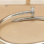 Cartier Juste un Clou bracelet 18 white gold, diamond,15 - Image 2