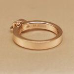 Louis Vuitton Berg Lockit ring 18k rose gold, 54 - Image 5