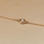 Tiffany & Co. Elsa Peretti® Diamonds by the Yard® bracelet 18k rose gold and diamond - Image 3