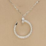 Cartier Juste un Clou necklace 18k white gold and diamond - Image 2