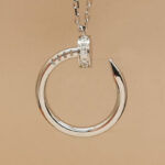 Cartier Juste un Clou necklace 18k white gold and diamond - Image 7