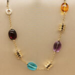 Bvlgari B.zero1 bracelet 18k yellow gold coloured gemstones,18-21 cm - Image 6