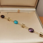 Bvlgari B.zero1 bracelet 18k yellow gold coloured gemstones,18-21 cm - Image 5