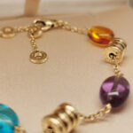 Bvlgari B.zero1 bracelet 18k yellow gold coloured gemstones,18-21 cm - Image 8