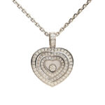 Chopard Happy Spirit pendant 18k white gold, diamond