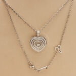Chopard Happy Spirit pendant 18k white gold, diamond - Image 3