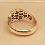 Bvlgari Serpenti Seduttori ring rose gold, sapphire, malachite,diam,56 - Image 6