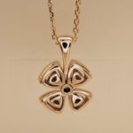Bvlgari Fiorever necklace 18k rose gold, diamonds - Image 5
