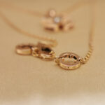 Bvlgari Fiorever necklace 18k rose gold, diamonds - Image 8