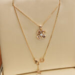 Bvlgari Fiorever necklace 18k rose gold, diamonds - Image 9