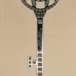 Tiffany & Co. Keys necklace platinum, diamond, Dragonfly - Image 8