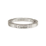 Cartier Maillon Panthère wedding ring, 18k white gold, 56